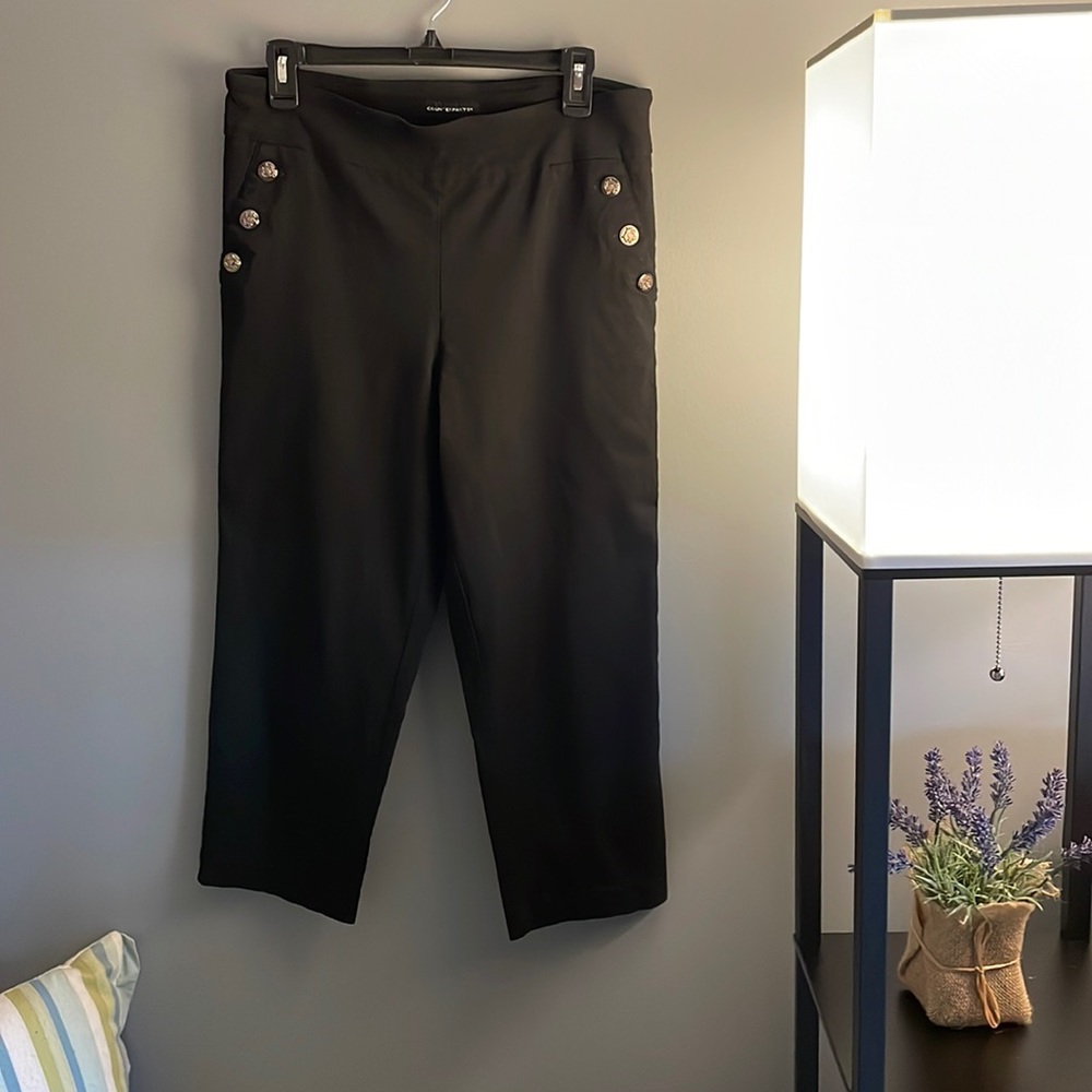 Black ankle pants
